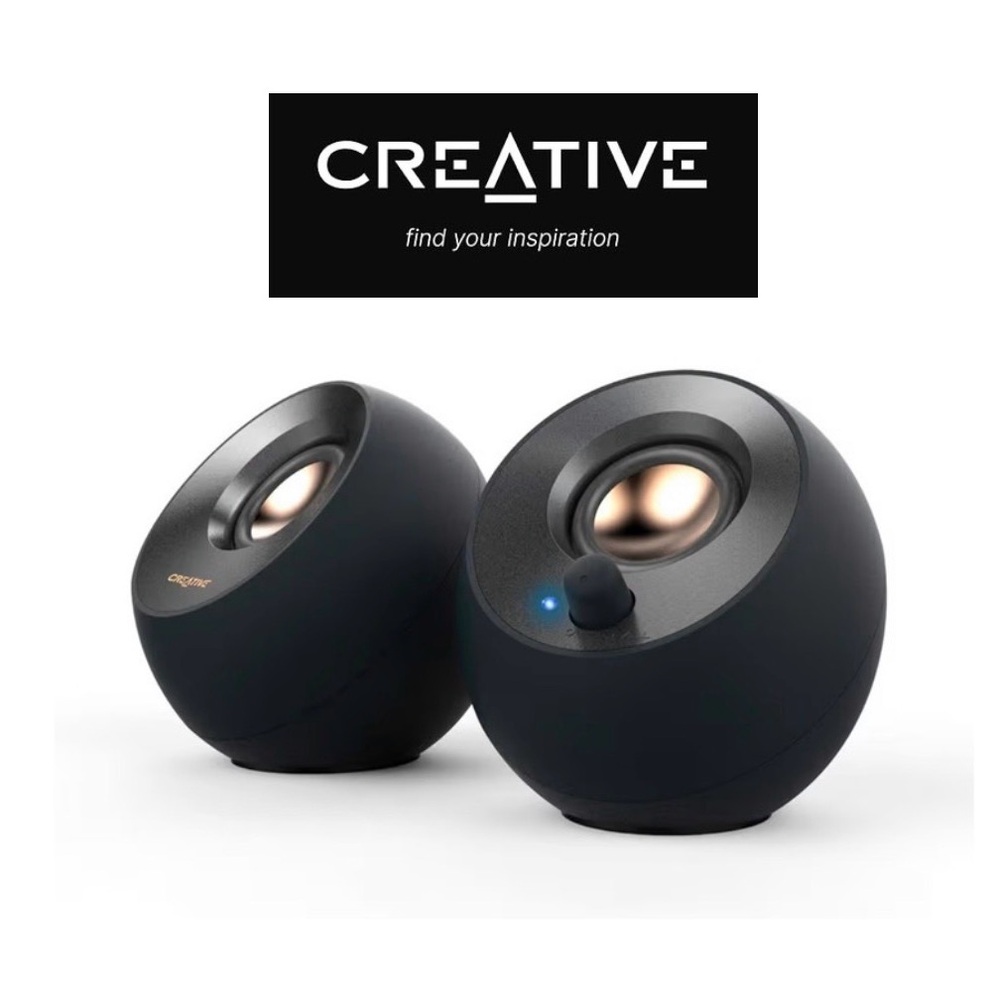 Creative Pebble V2 USB-C Powered Desktop Computer Speakers